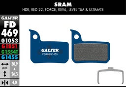 [FD469G1455] BIKE ROAD BRAKE PAD SRAM RED 22 - LEVEL
