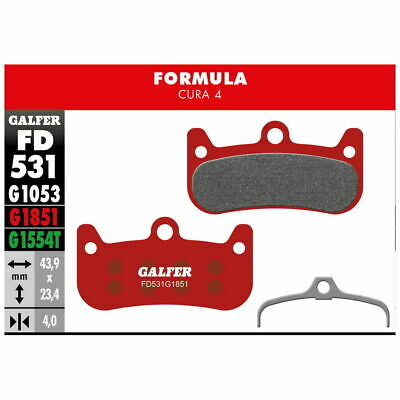 [FD531G1851] BIKE ADVANCED BRAKE PAD FORMULA CURA 4