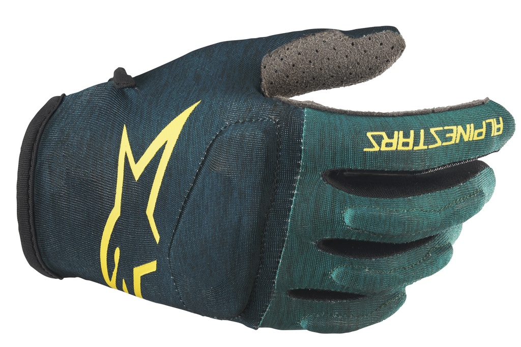 YOUTH RACER GLOVES / ATLANTIC EMERALD CELERY