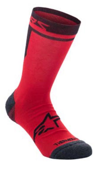 WINTER THERMAL SOCKS 17 / RED BLACK