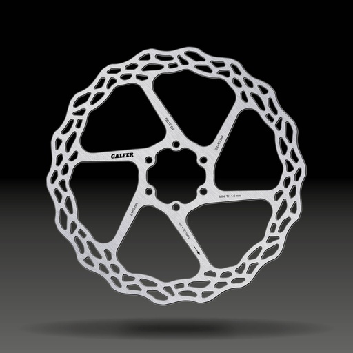 [DB103W] BIKE ROAD/MTB LIGHT DISC WAVE Ø180X1.8MM