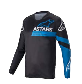 RACER V3 LS JERSEY/ BLACK BRIGHT BLUE