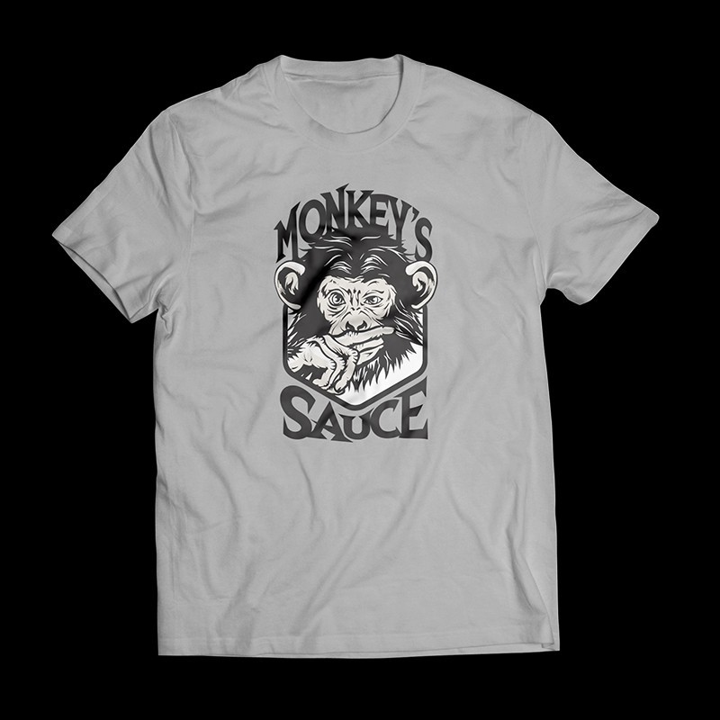MONKEY'S SAUCE TSHIRT / GREY