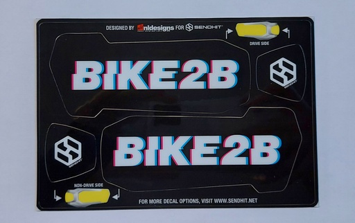 STICKERS NOCK HANDGUARDS (2 Versies)