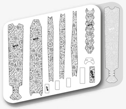[RAD-BIKE-1.6.1.2] Kit RAD Universal Bike Brillant / Zwart (CUSTOMISATIE)