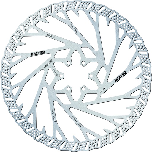 [DB027W] BIKE DISC SHARK Ø223X2.0MM 
