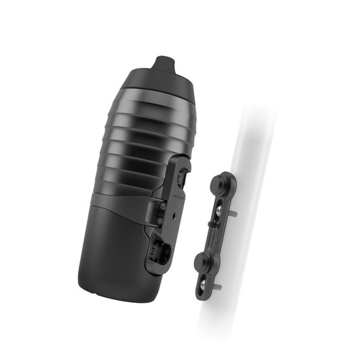 [FL09666BLK] TWIST X KEEGO SET bottle 600 + bike base / black