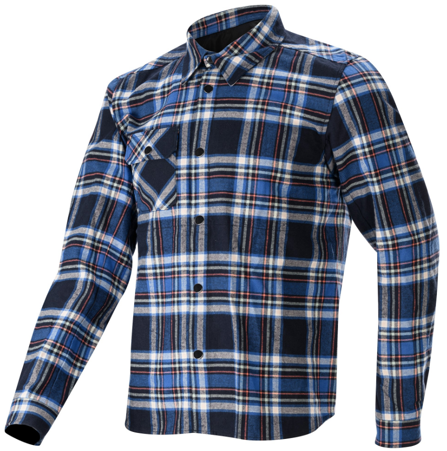 WHISTLER WIND BLOCK PLAID SHIRT / BLUE