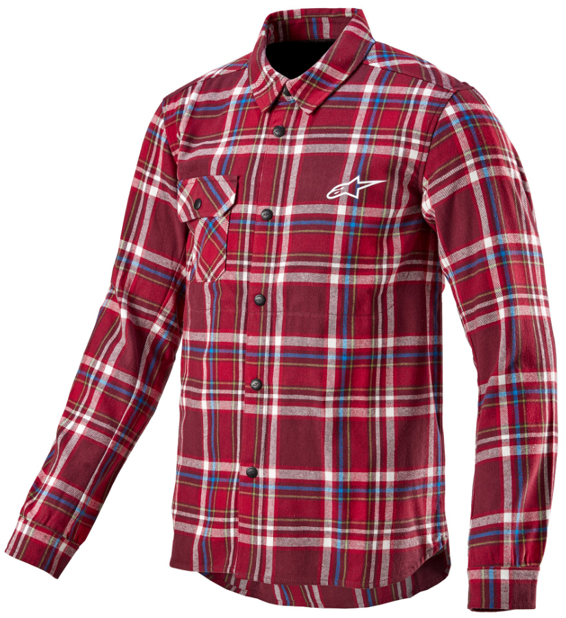 WHISTLER WIND BLOCK PLAID SHIRT / MAROON