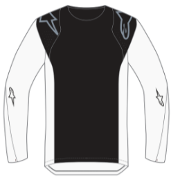 TECHSTAR ENVISION LS JERSEY / BLACK WHITE