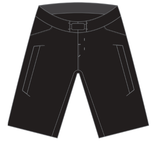 ALPS CONSTELLATION SHORTS / BLACK