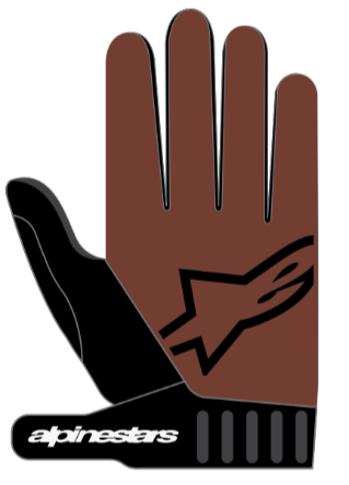 ALPS V2 GLOVES / BARN RED