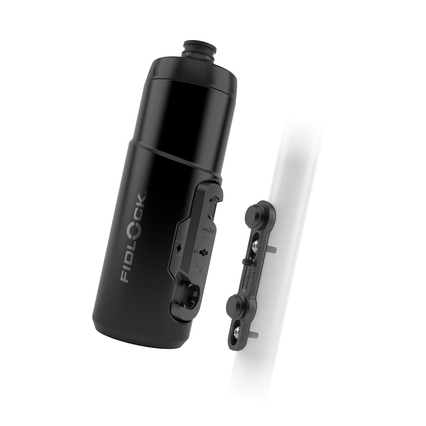 [FL09669BLK] NEW TWIST SET bottle 600 + bike base / black
