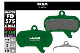 [FD575G1554T] BIKE PRO BRAKE PAD SRAM MAVEN