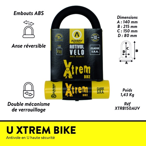 [XTRB150AUV] XTREM BIKE 80x150 ART****
