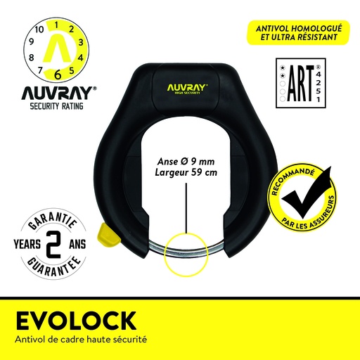 [EVOLOCKAUV] EVO LOCK FER A CHEVAL level6