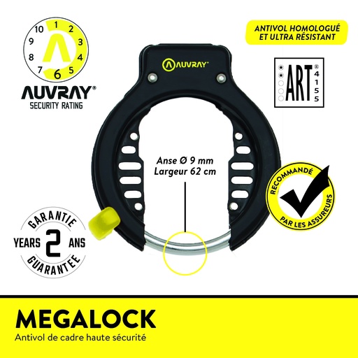 [MEGALOCKAUV] MEGA LOCK FER A CHEVAL ART** level6