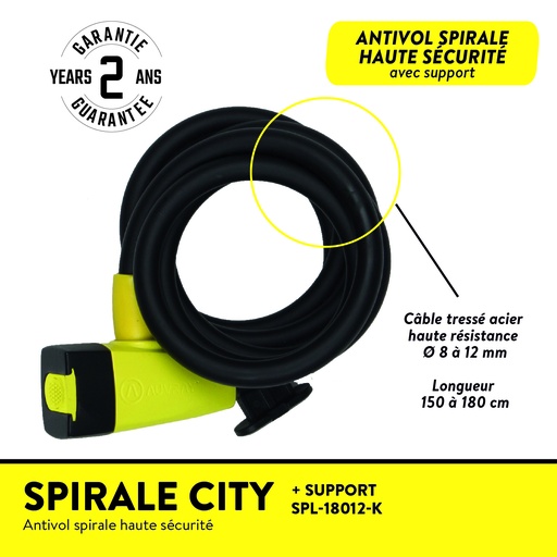 [SPLK150AUV15] SPIRALE CITY LONG. 150 Ø 15 level4