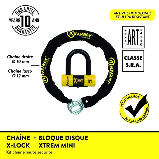 [CHXLOCK120L] CHAINE X LOCK 120 LASSO AXTR+CNH12L120AUV