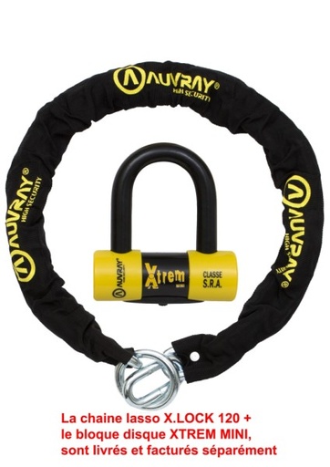 [CHXLOCK120L] CHAINE X LOCK 120 LASSO AXTR+CNH12L120AUV