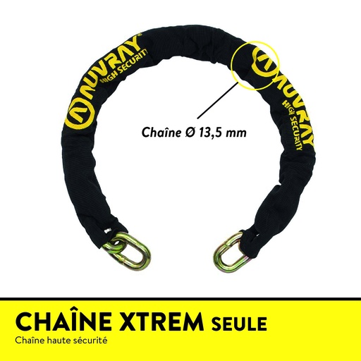 [CNH100LSTAUV] Chaine XTREM Seule Chaine Lasso Long 100 Ø13.5