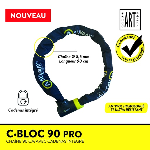 [CBL90PROAUV08] CHAINE C-BLOC Pro 90 D.8 ART** level6