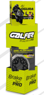 [95002YKB2] KIT CUBES DIPLAYS Galfer Bike 2025