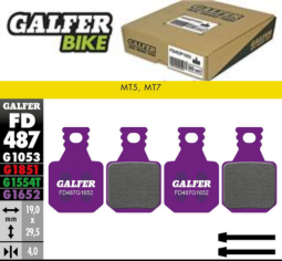 [FD487P1652] PACK 60 BRAKE PADS (30 SETS) FD487P1652