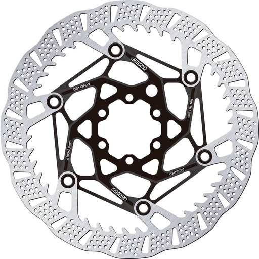 [DB143FLW] SHARK EVO ø 180 mm 2,0 mm 6 bolts Black