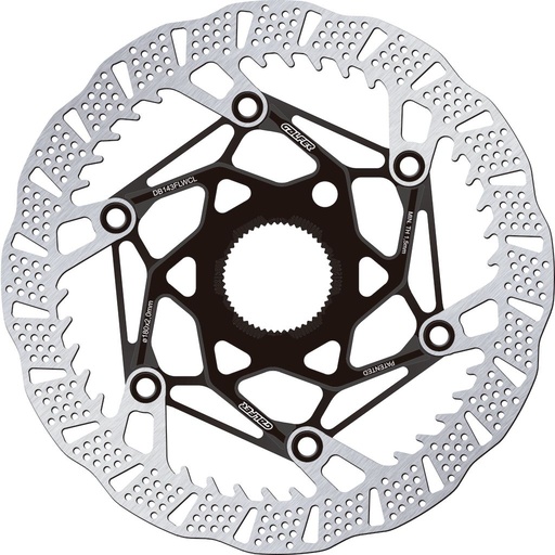 [DB143FLWCL] SHARK EVO ø 180 mm 2,0 mm Centerlock Black