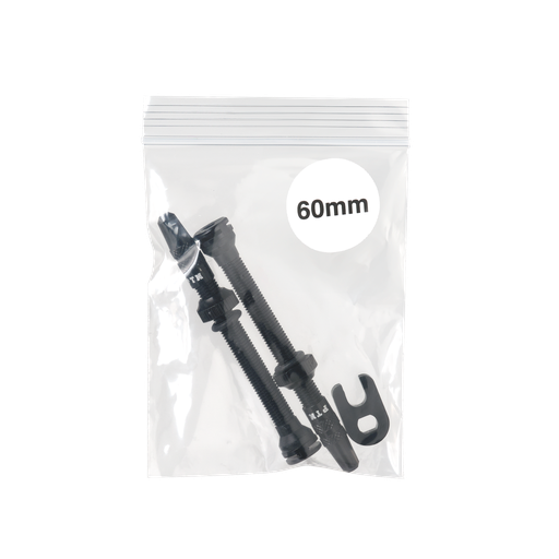 [VAL002] PTN Lufty 2  - Kit pair TL Presta alu valve  60 mm