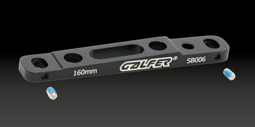 [SB006] CALIPER ADAPTER BIKE (FLAT MOUNT FRONT) 140/160MM