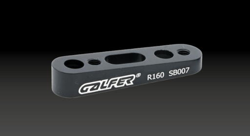 [SB007] CALIPER ADAPTER BIKE (FLAT MOUNT REAR) +20MM