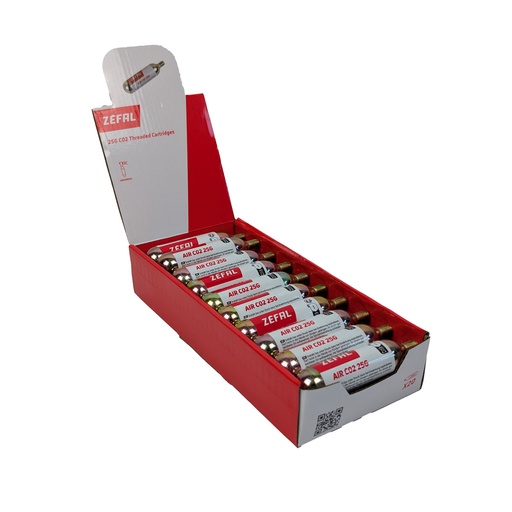 [ZF4250C] 25G CO2 CARTRIDGE - 20PC DISPLAY BOX