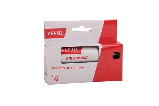 [ZF4250D] 25G CO2 CARTRIDGE - 2PC ON CARD
