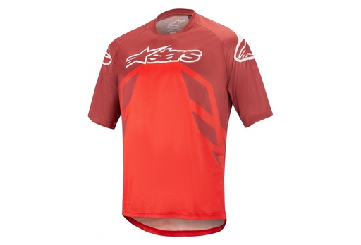 RACER V2 SS JERSEY/BURGUNDY BRIGHT RED WHITE