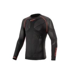 RIDE TECH V2 TOP LONG SLEEVE SUMMER / BLACK RED