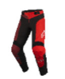YOUTH VECTOR PANTS/ANTHRACITE BRIGHT RED