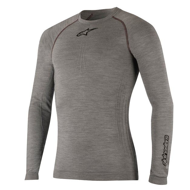 TECH TOP LS WINTER/MELANGE GRAY BLACK