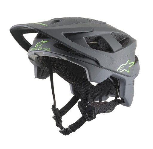 VECTOR PRO - ATOM HELMET - CE EN/DARK GRAY COOL GRAY MATT