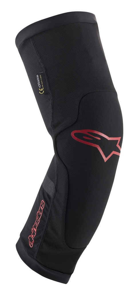 PARAGON PLUS KNEE PROTECTOR/BLACK RED